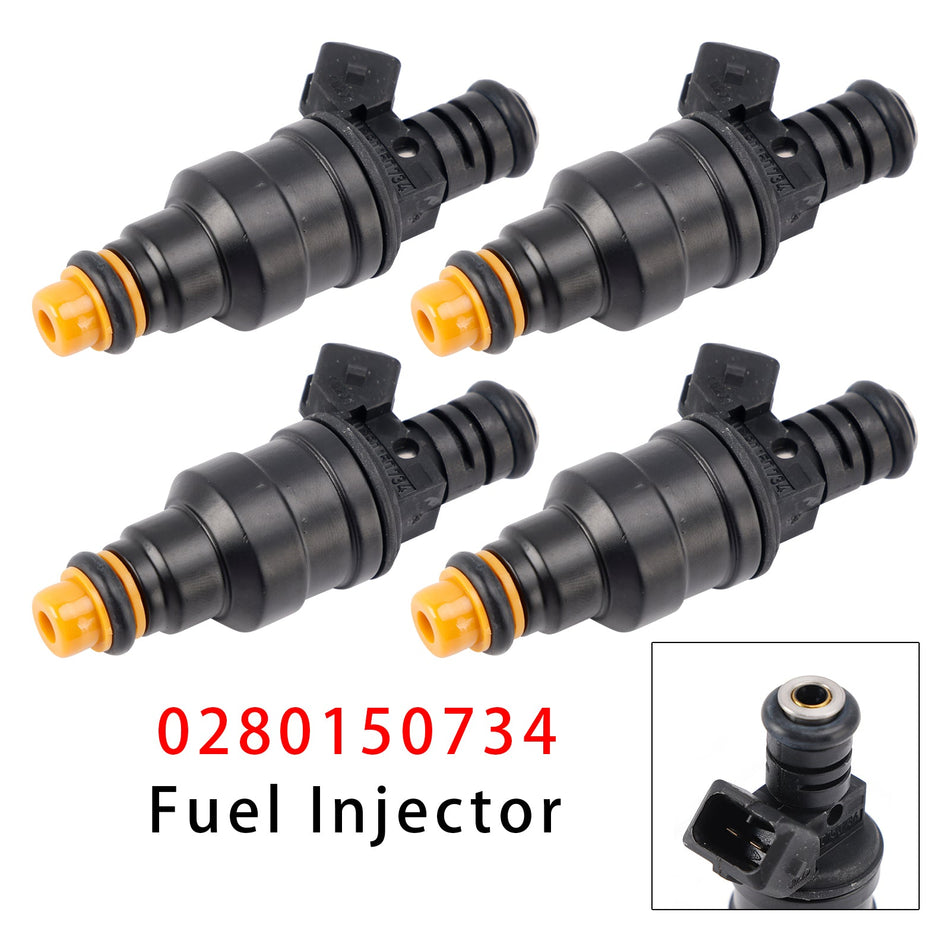 1985-1995 Volvo 745 940 240 740 2.3L Peugeot 405 4 Stück Einspritzdüsen 0280150734