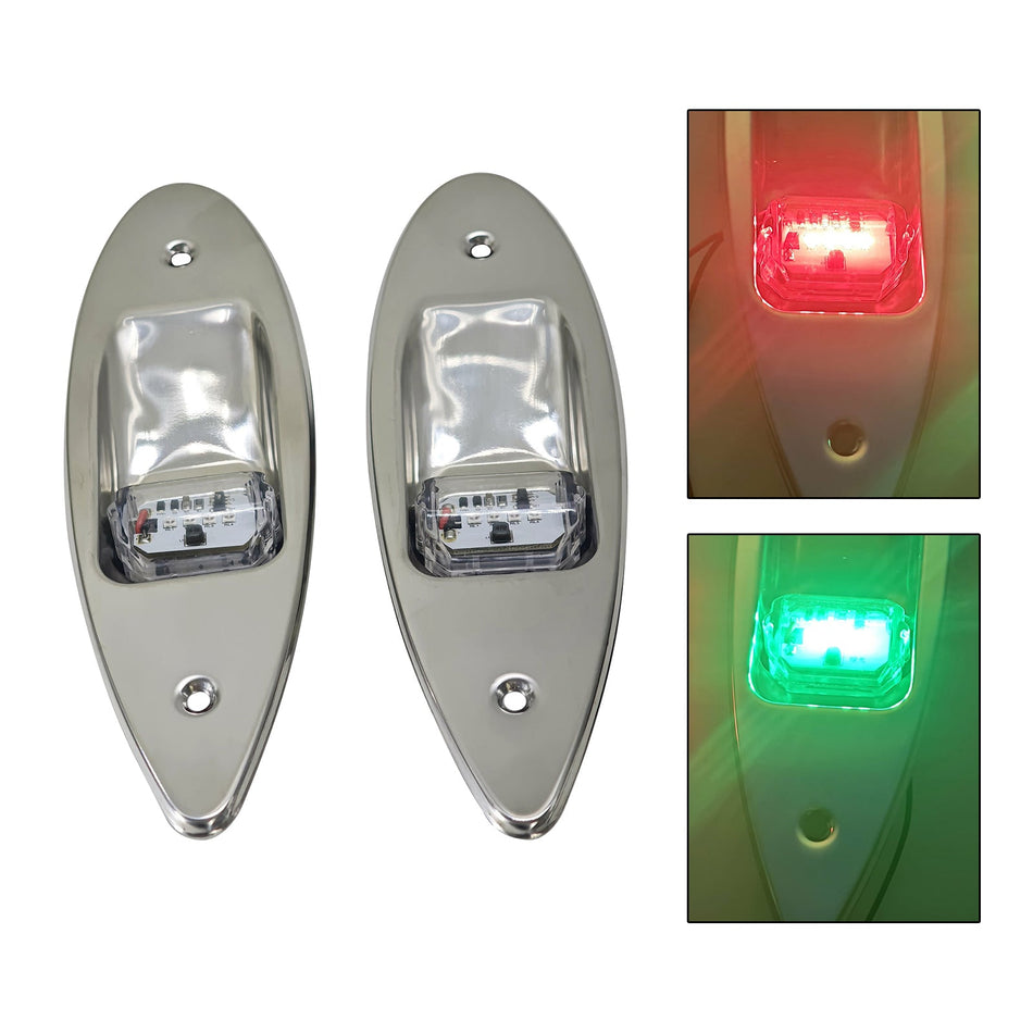 12-24V IP67 Navigationssignalleuchte, Boots- und Segelsignalleuchte, Warnleuchte