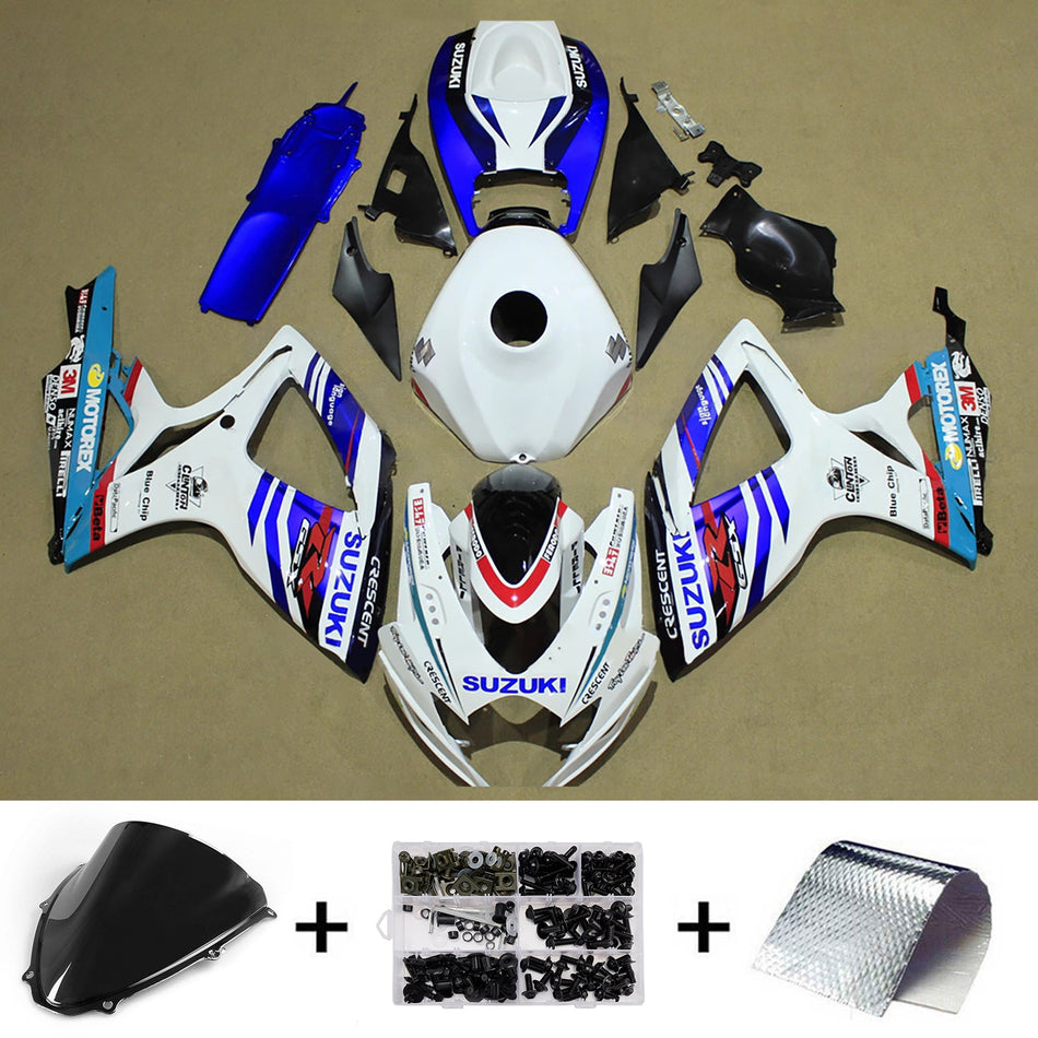 Verkleidungssatz aus ABS-Kunststoff für Suzuki GSXR 600/750 2006-2007 K6