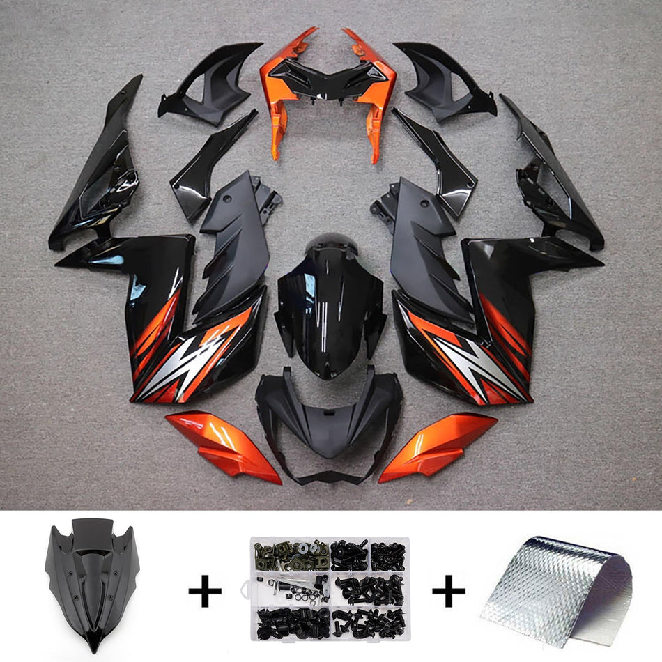 Verkleidungssatz aus ABS-Kunststoff, passend für Kawasaki Z250 Z300 2015-2016