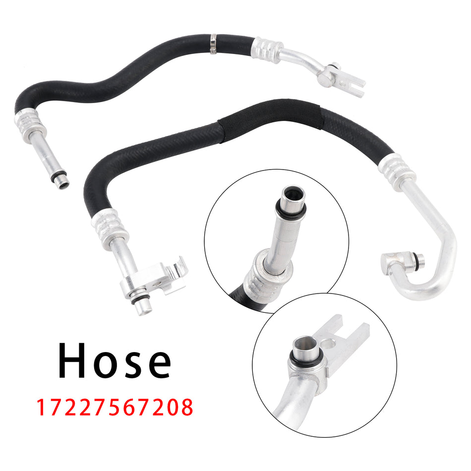 Inlet Outlet Engine Oil Cooler Lines Kit 17227567208 Für BMW E90 E91 E92 335i