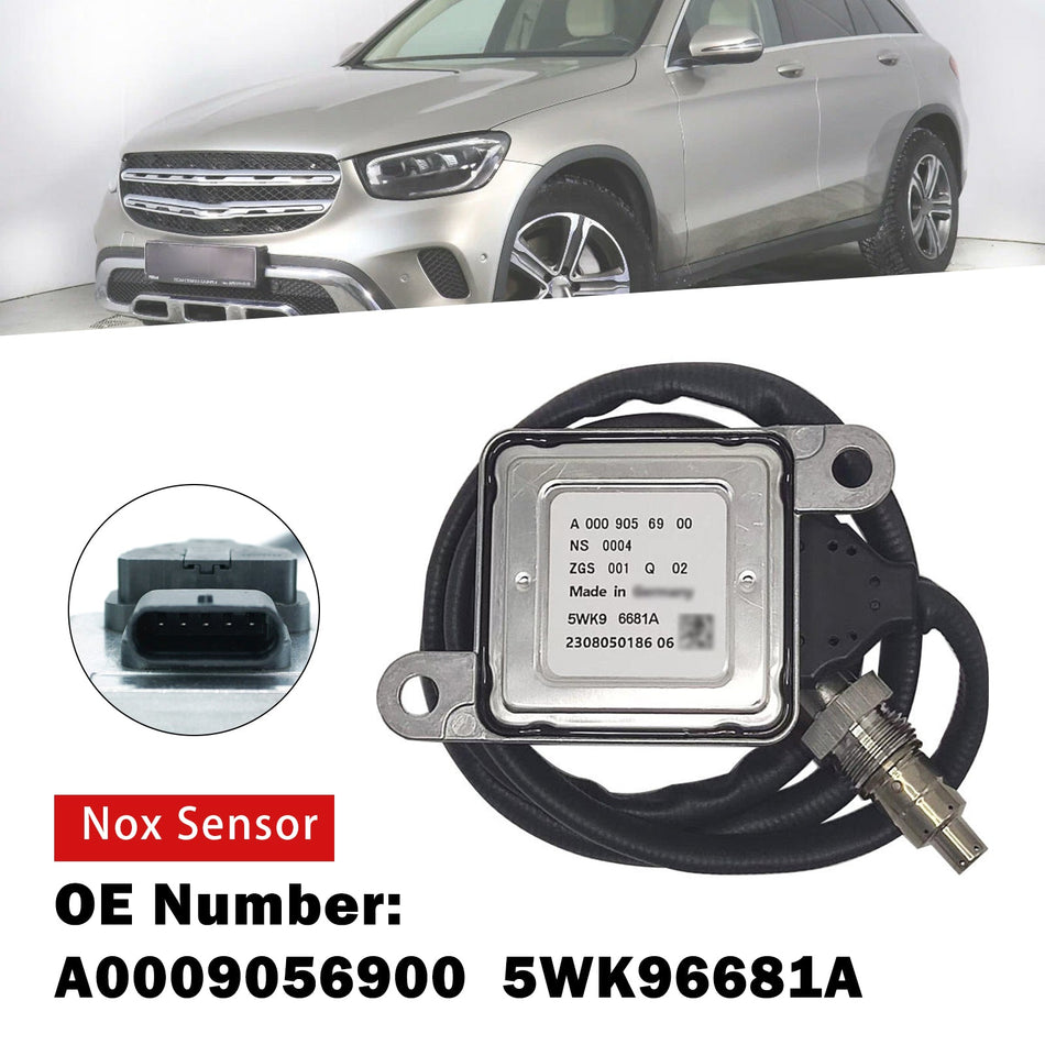 Stickoxidsensor A0009056900 5WK96681A für Mercedes C-Klasse, E-Klasse, GLC
