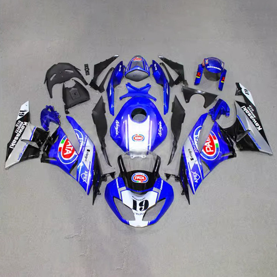 Verkleidungssatz aus ABS-Kunststoff, passend für Kawasaki ZX6R 636 2009-2012