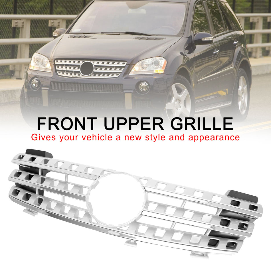 Front Grille Grill Für Mercedes-Benz ML-Class W164 2005-2008 Chrome
