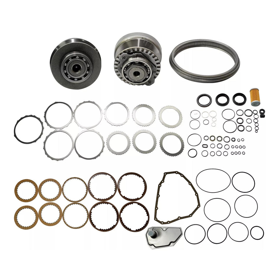 2012–2015 Nissan QASHQAI L4 1.6L Getriebe Master Rebuild Kit &amp; Riemenscheibe mit Riemen JF015E RE0F11A 29T