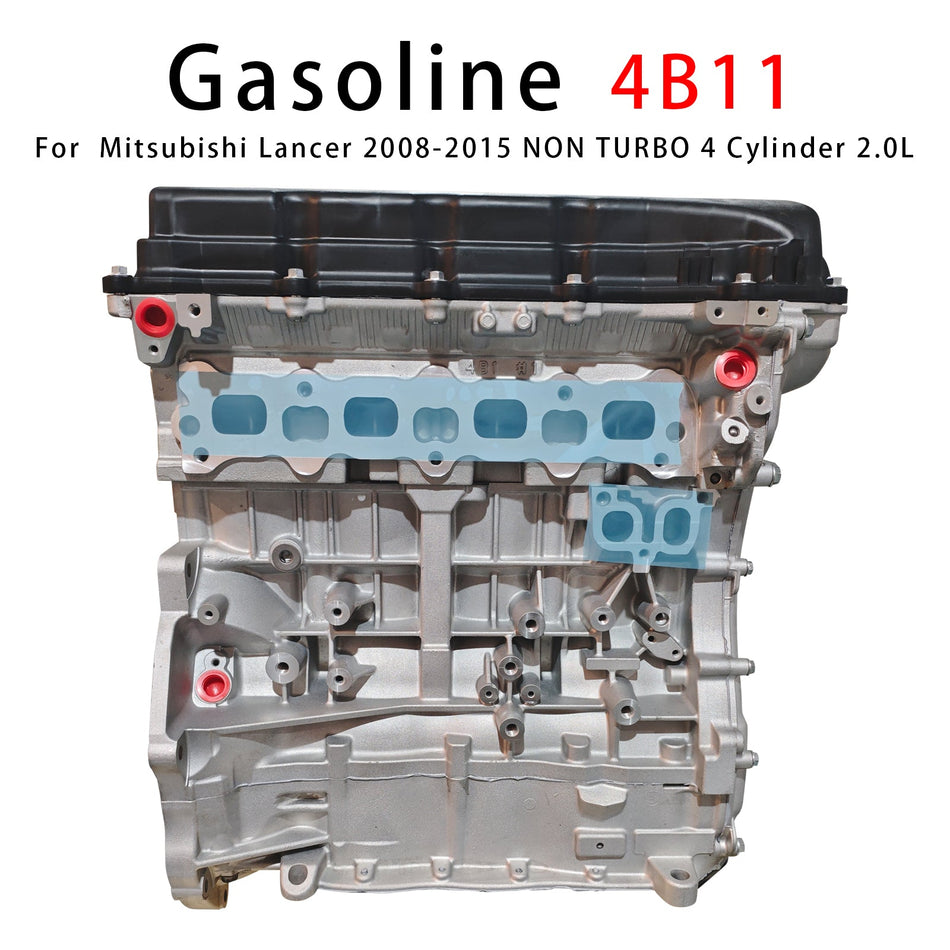 Mitsubishi Lancer (2008–2015) – Neuer 4B11-Motorblock, 4 Zylinder, 2,0 l
