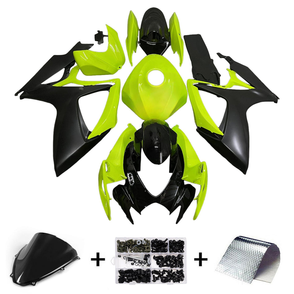 Injection Verkleidung Kit Karosserie Kunststoff ABS Für Suzuki GSXR 600/750 2006-2007 K6
