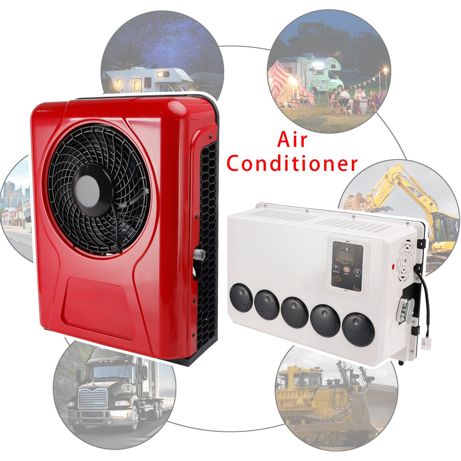 24V Wohnmobil-Klimaanlage 13000BTU LKW-Split-Klimaanlage für Camping-LKW, Wohnmobile und Anhänger