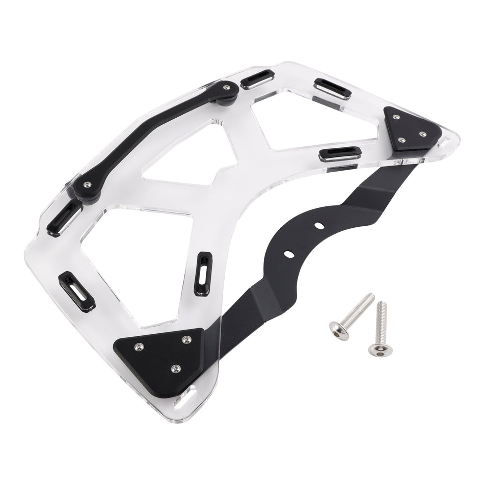 Zusätzlicher Gepäckträger auf Topcase für BMW K1600 GTL GT 2011-2024 Transparent