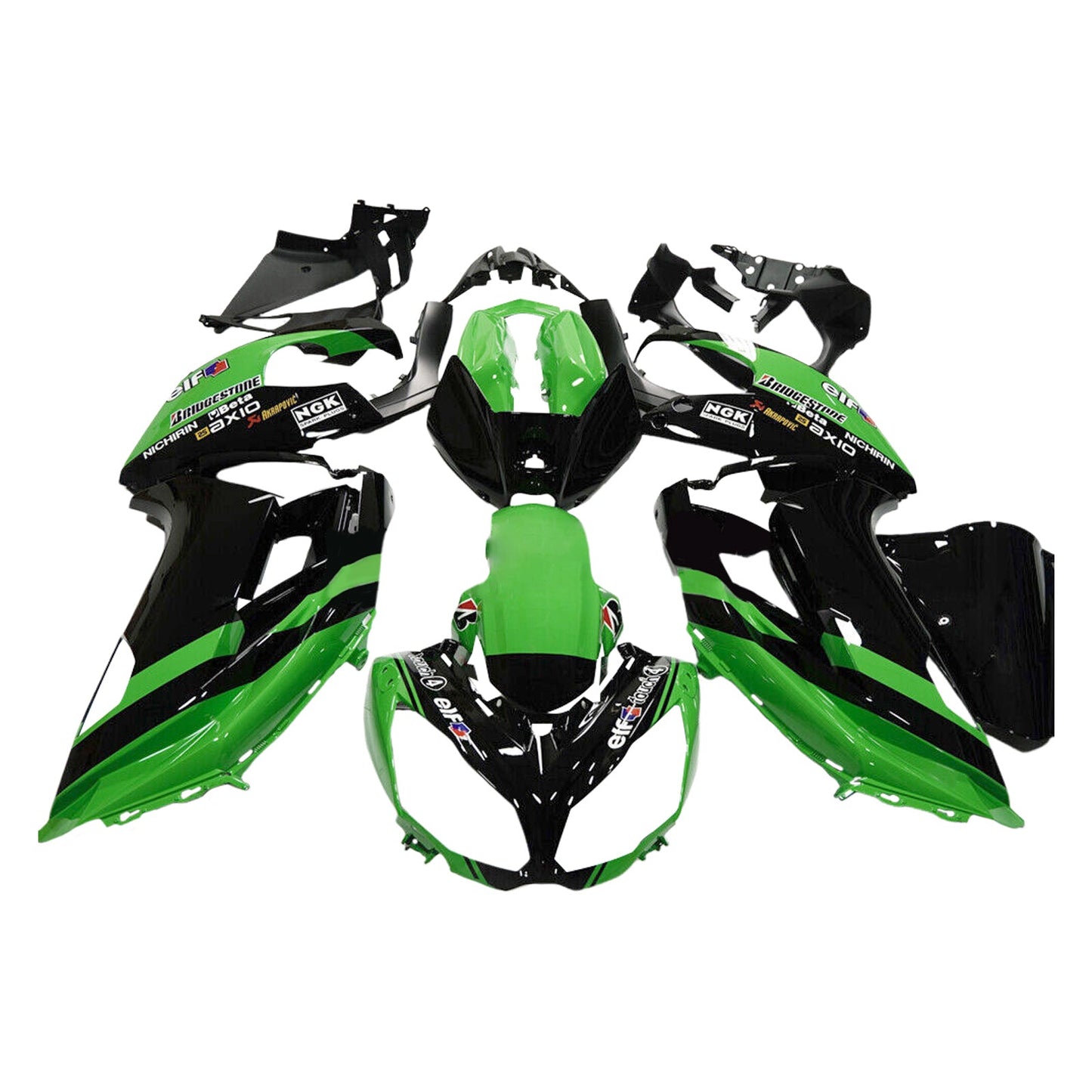 2012-2016 Kawasaki ER6F/Ninja650 Einspritzverkleidungssatz Karosserie Kunststoff ABS