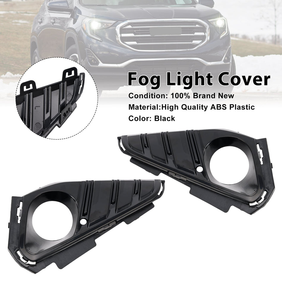 2018–2021 GMC Terrain Paar Front Nebelscheinwerfer Blende Zierleiste 23196308