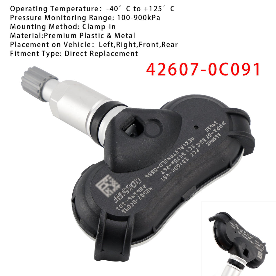 1X TPMS Reifendruck Sensor Für Toyota RAV4 Highlander Tundra 426070C091