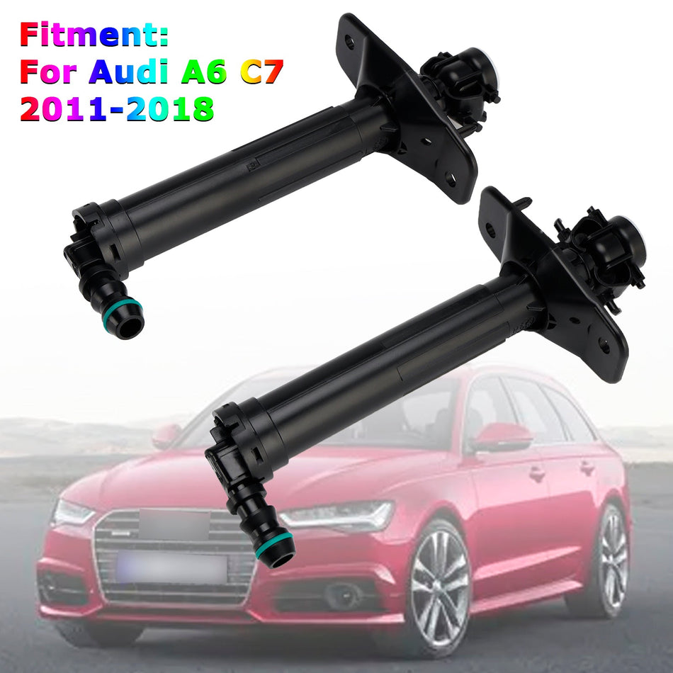 2011-2018 Audi A6 C7 1 Paar Frontscheinwerfer-Sprühdüsen