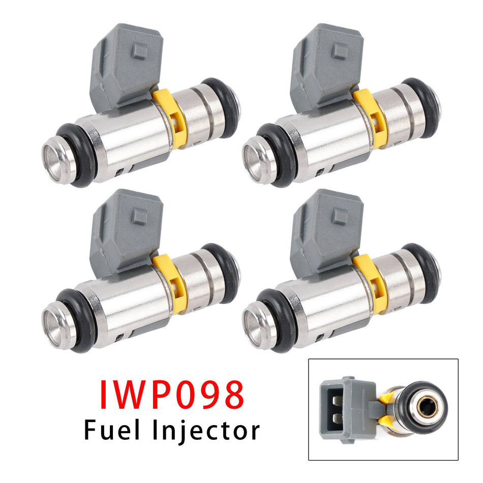 4 Stück Einspritzdüsen für Renault Espace Grand Scénic Laguna Megane II 2.0 IWP098