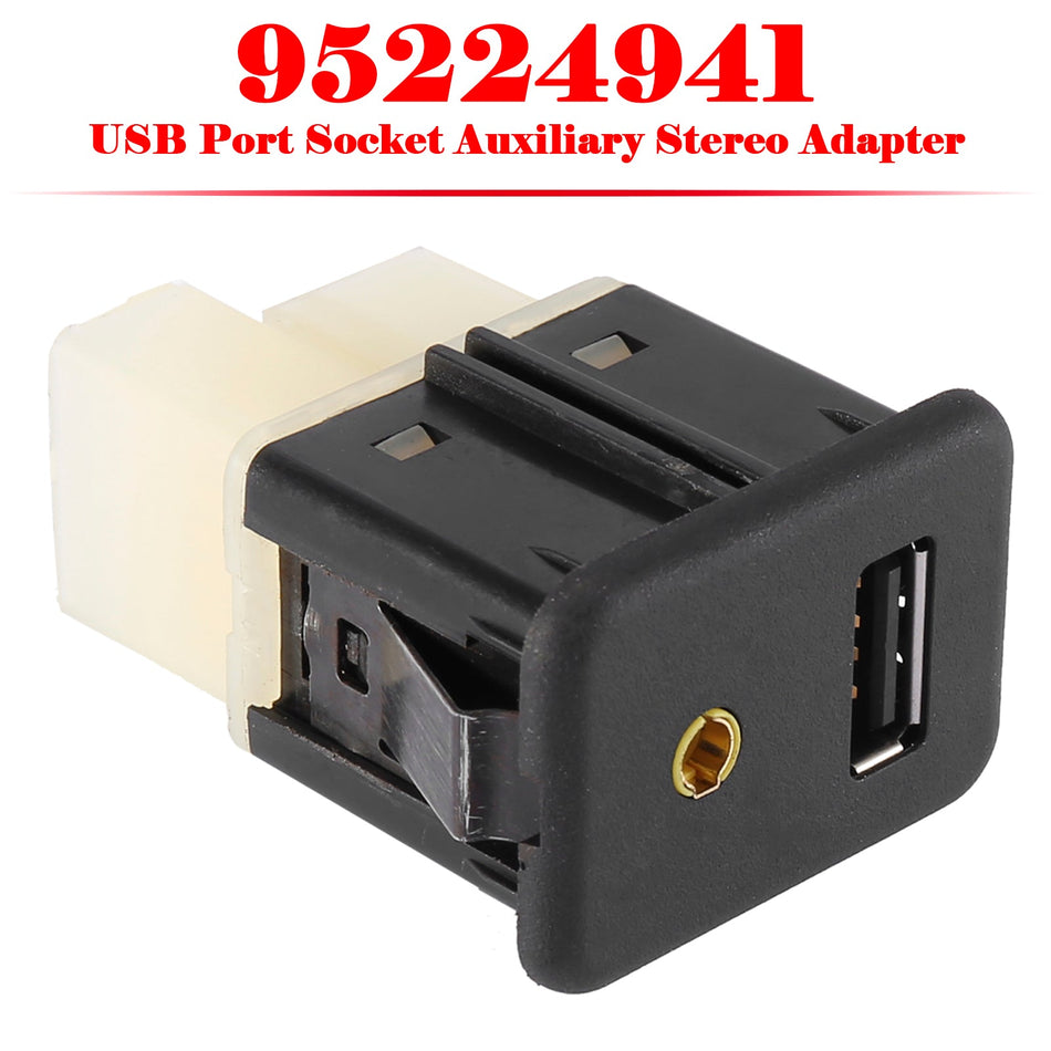USB-Anschlussbuchse AUX-Stereo-Adapter für Chevrolet Spark 95224941