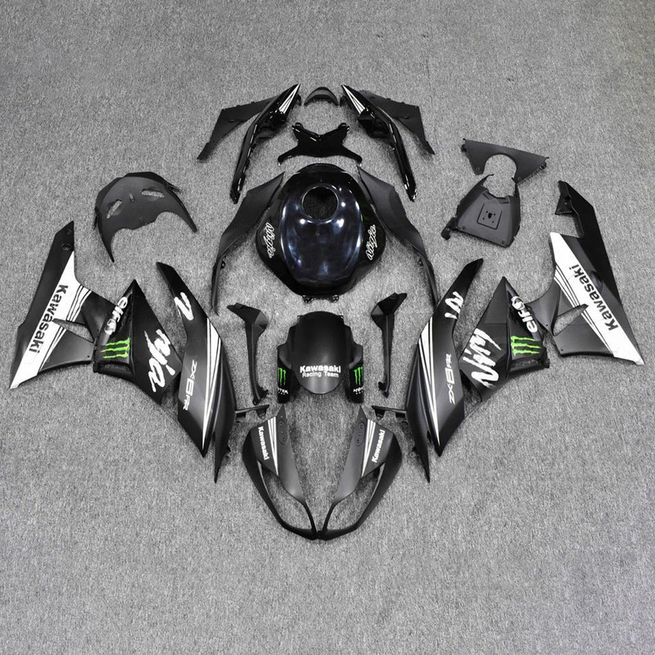 Verkleidungssatz aus ABS-Kunststoff, passend für Kawasaki ZX6R 636 2009-2012