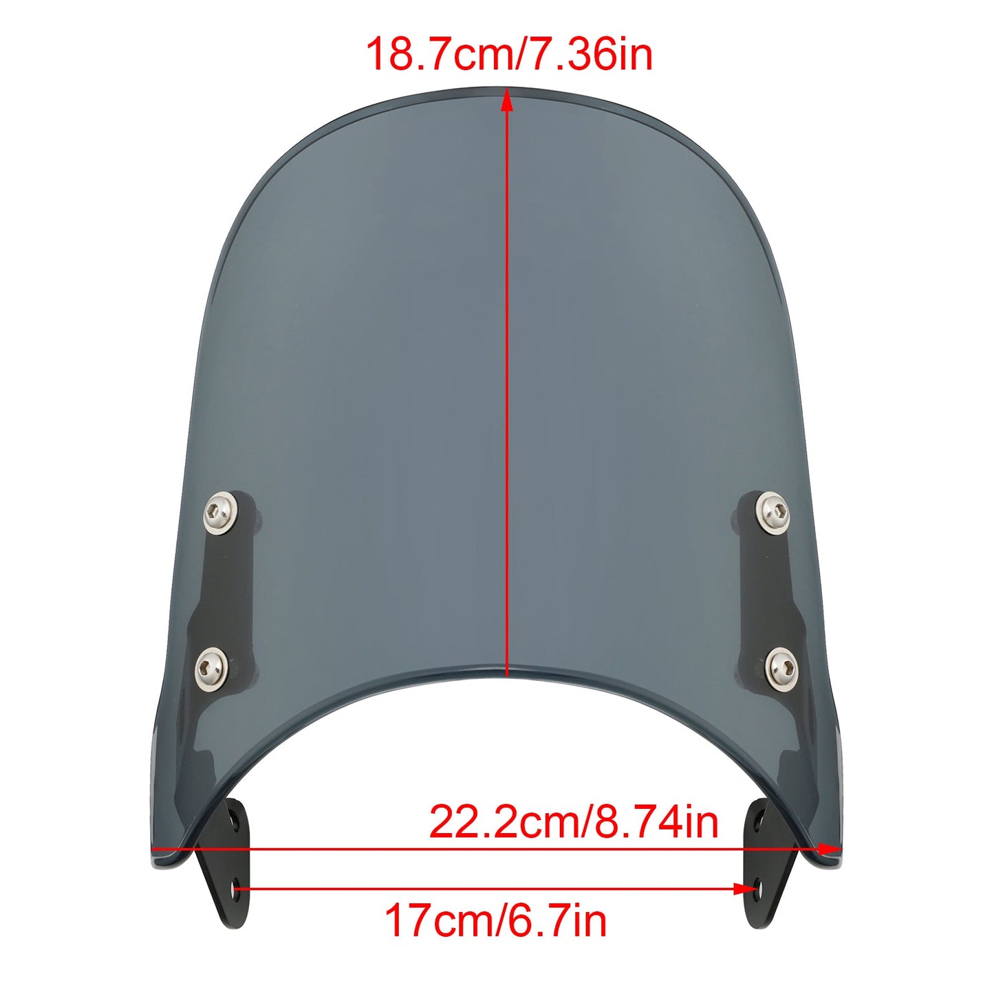 Windschutzscheibe Windschutz für Kawasaki Eliminator 400 450 23-24 Eliminator 500 2024