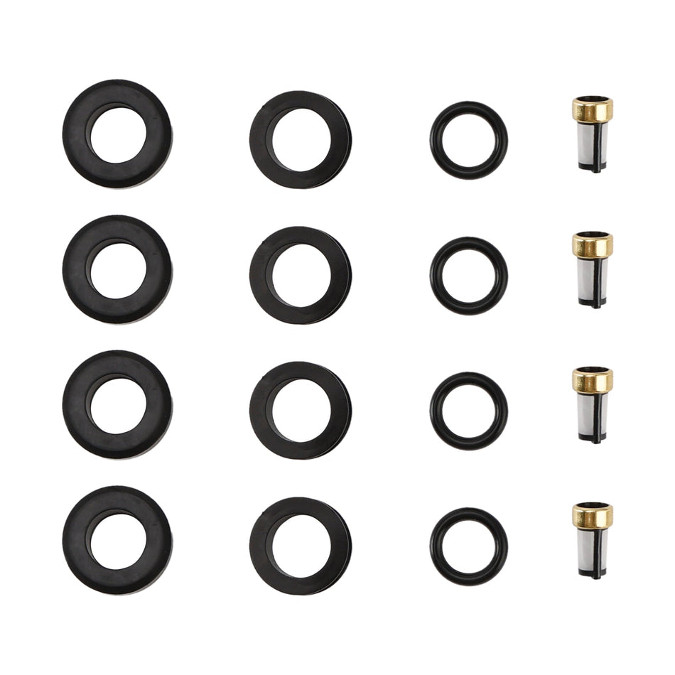 1986-1991 Mazda RX-7 FC 13B Rotary 4PCS Kraftstoff Injektor O-Ring Filter Dichtung