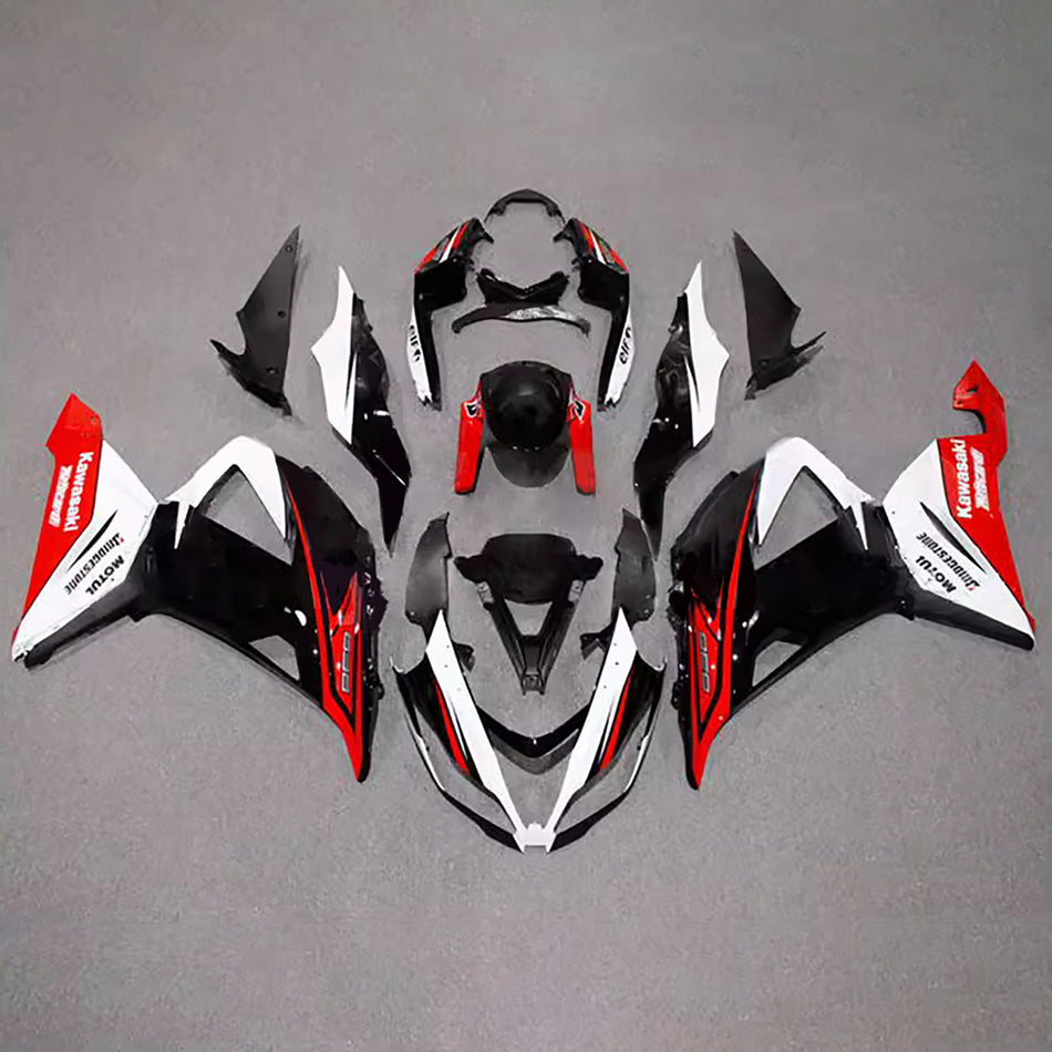 Verkleidungssatz aus ABS-Kunststoff, passend für Kawasaki ZX6R 636 (2013–2018)