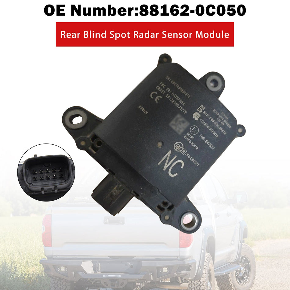 Radarsensormodul für den hinteren Totwinkel 88162-0C050 für Toyota Tundra 2014-2021