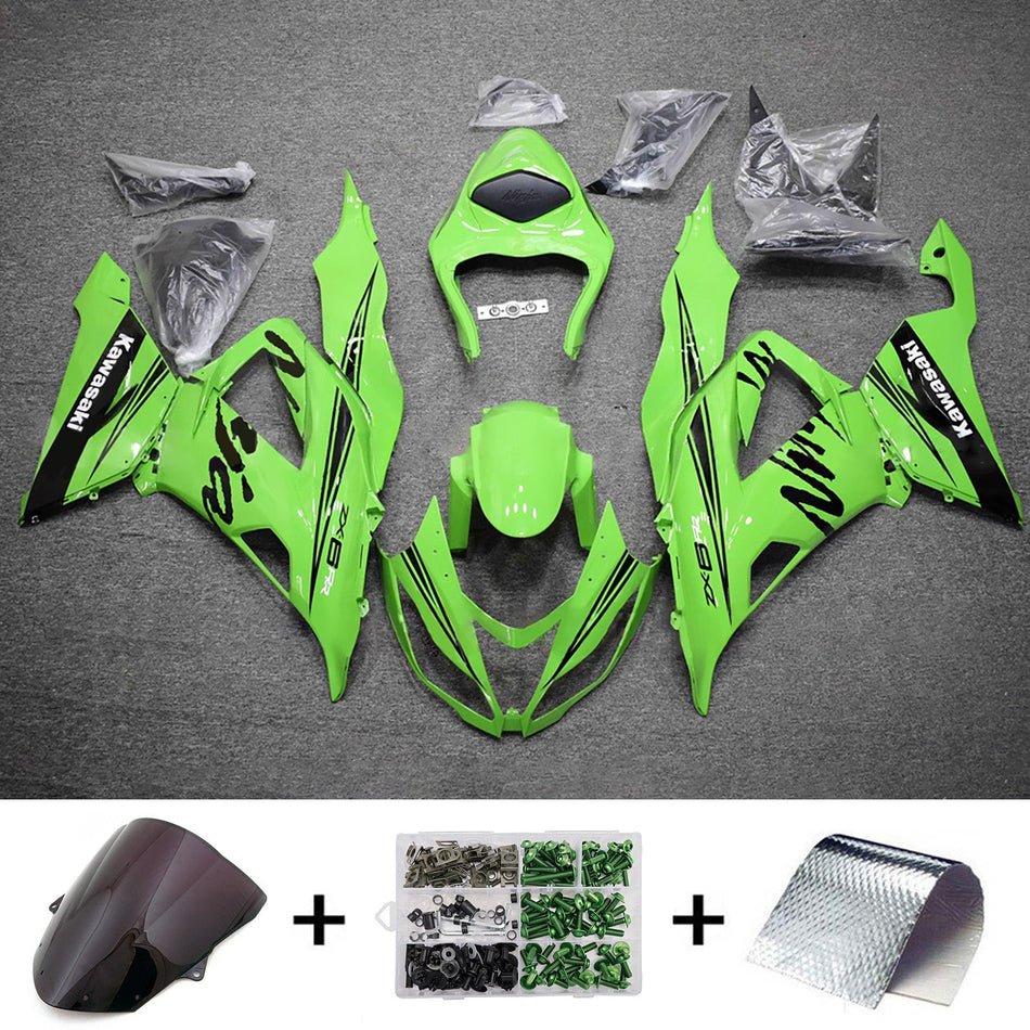 Verkleidungssatz aus ABS-Kunststoff, passend für Kawasaki ZX6R 636 (2013–2018)