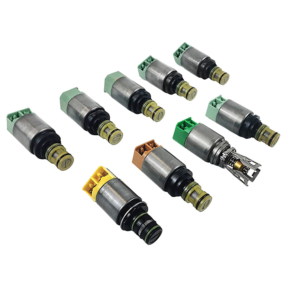 9-teiliges 8X51 8L51 8-Gang-Getriebe-Magnetventil-Set für BMW 3er G20 und 5er