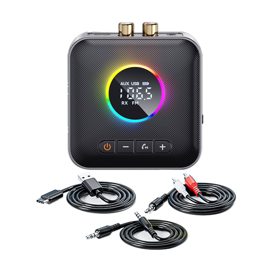 5,4 Bluetooth Empf?nger Audio Adapter FM Transmitter Verlustfreie U Disk Eins zu Zwei