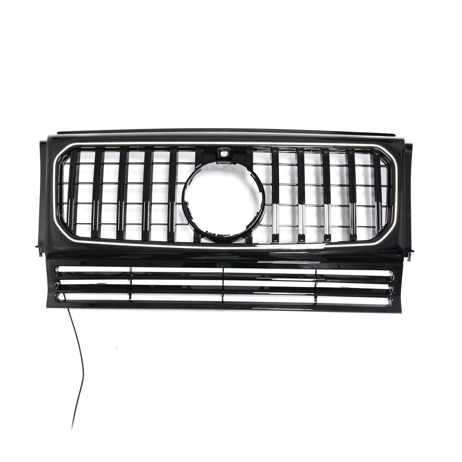 Schwarzer Frontstoßstangengrill für Mercedes-Benz G-Klasse W463 (1990–2018)