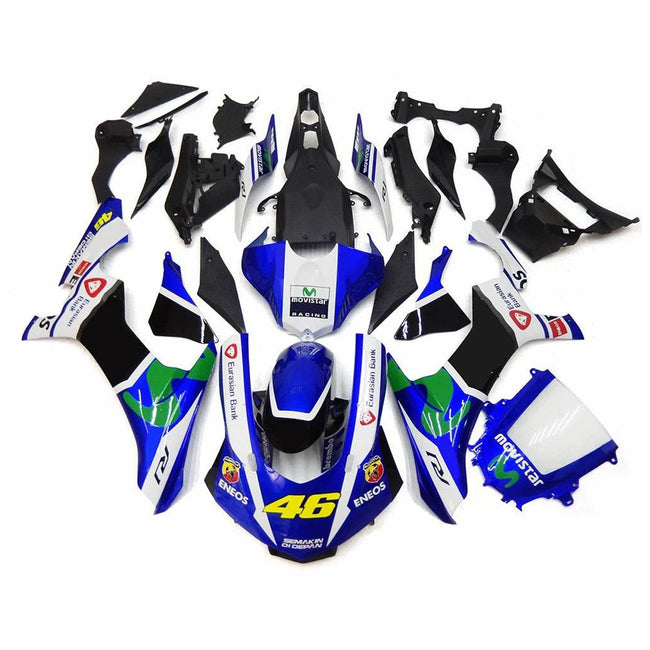 2020-2024 Yamaha YZF-R1 Einspritzverkleidungssatz Karosserie Kunststoff ABS