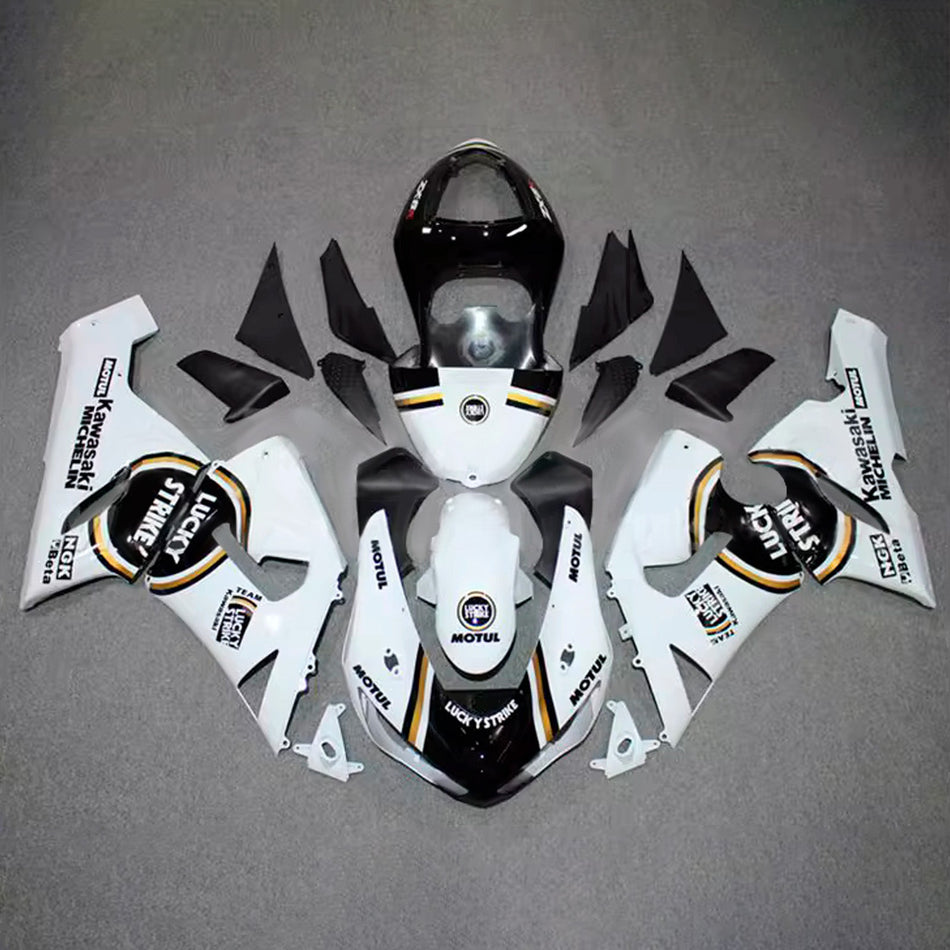 Verkleidungssatz aus ABS-Kunststoff, passend für Kawasaki ZX6R 636 (2005-2006)