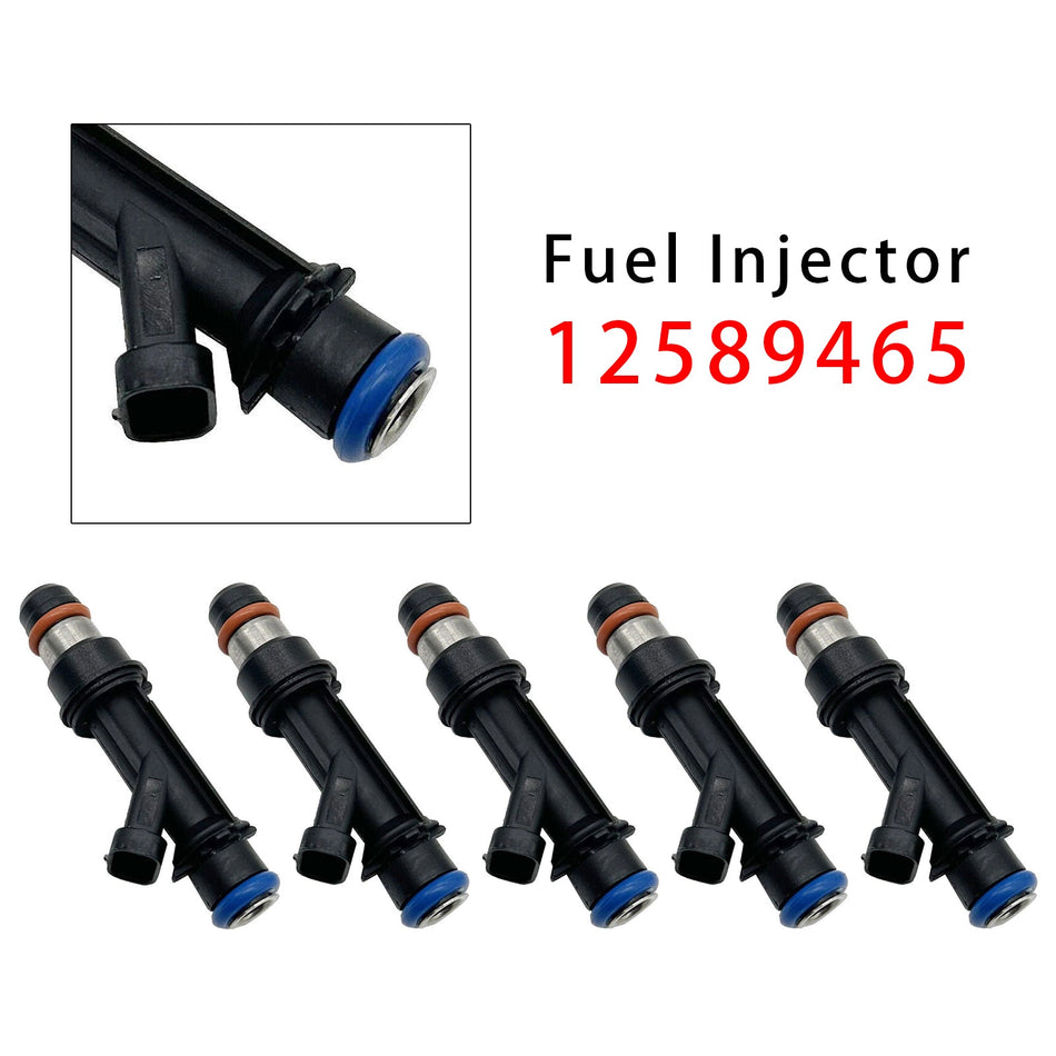 5 Stück Kraftstoffeinspritzdüsen für Chevrolet Colorado, Isuzu, GMC Canyon, Hummer H3 L5 12589465