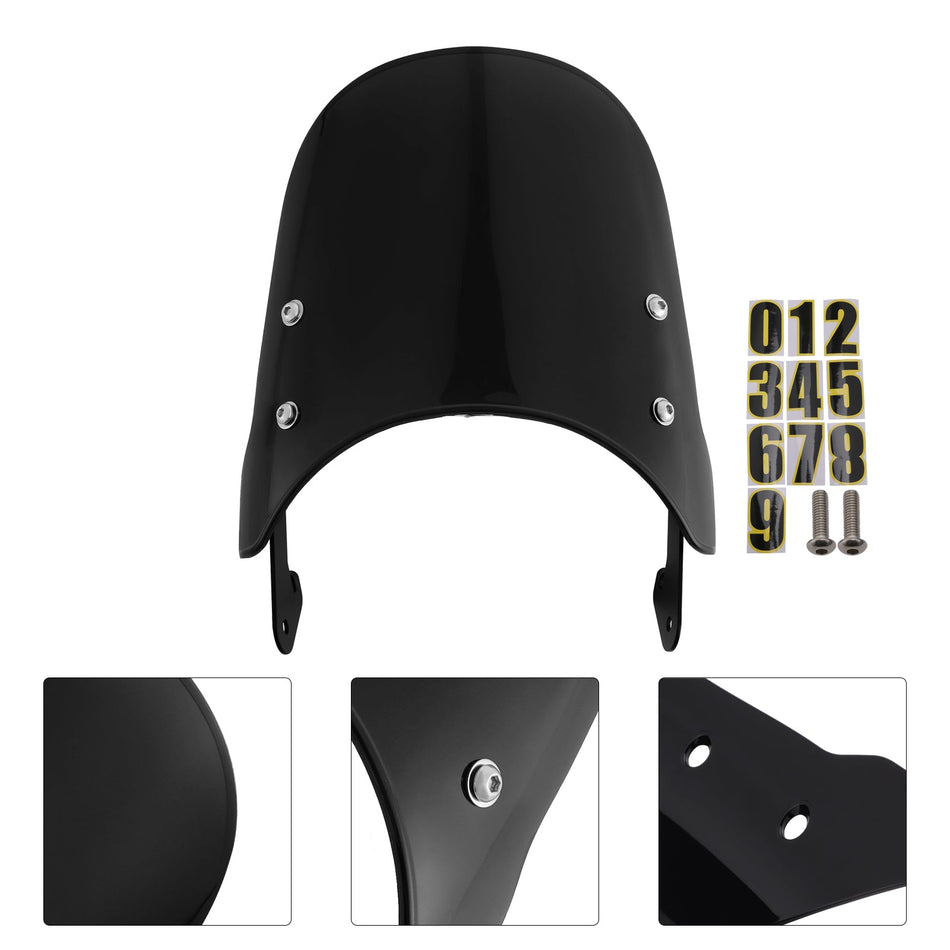 Windschutzscheibe Windschutz fit für YAMAHA XSR 155 2020-2023 XSR 125 2024-2025