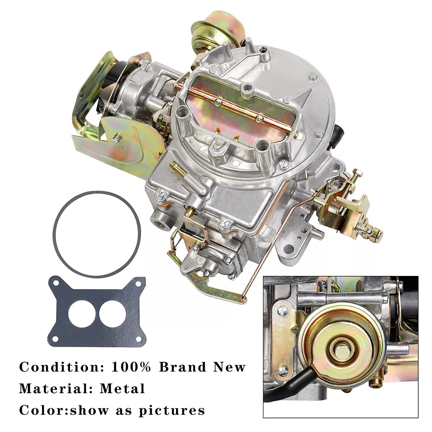 2-Barrel-Vergaser Carb 2100 für Ford 400 302 351 Cu Jeep Motor 2150