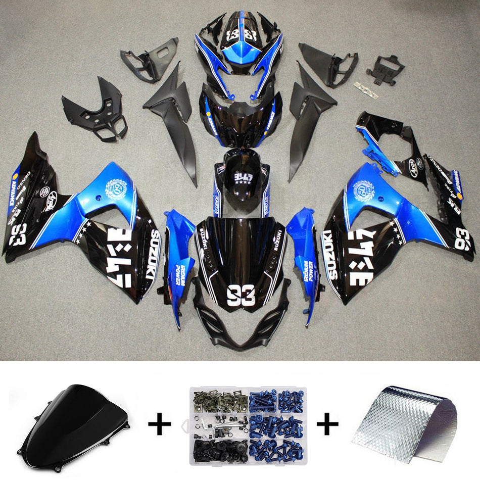 Verkleidungssatz aus ABS-Kunststoff für Suzuki GSXR1000 (2009–2016) K9