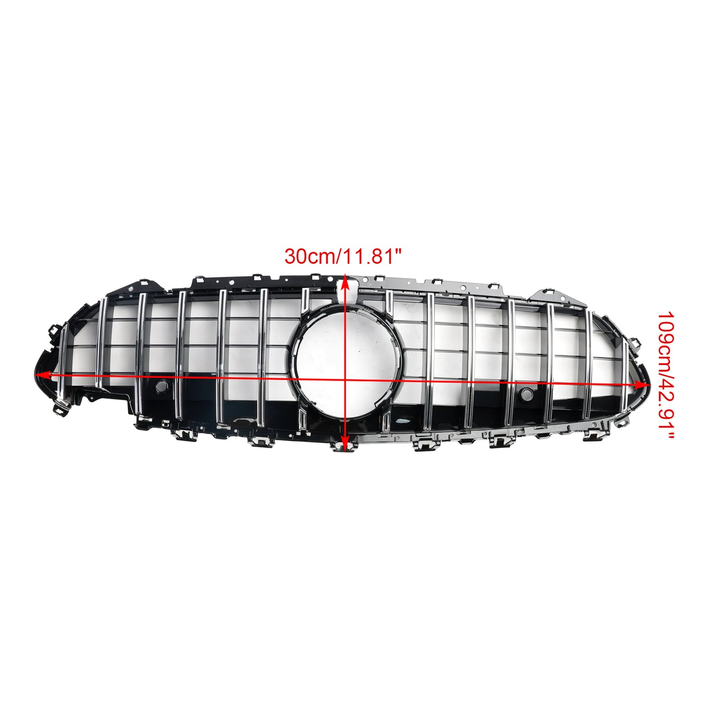 Chrom Grill Kühlergrill Für Mercedes Benz CLS C257 W257 Coupe 2018-2024