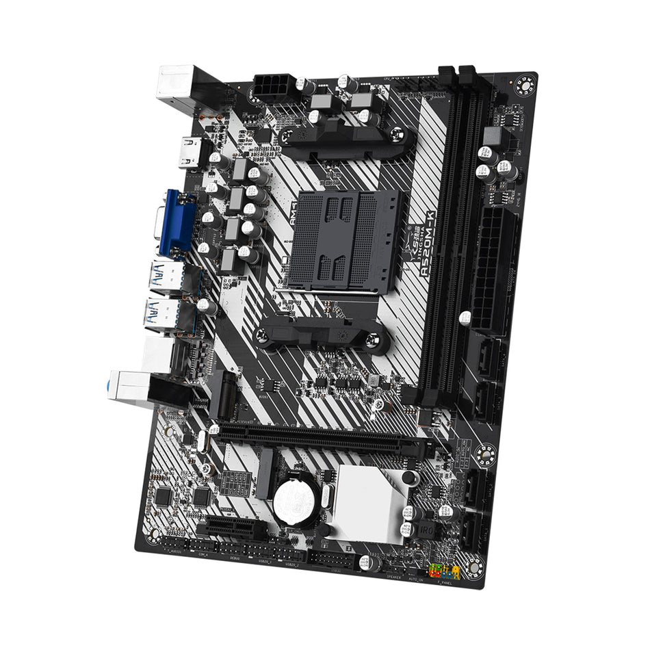 A520M-K Desktop-Computer-Motherboard AM4 Dual Protocol M.2 Festplatte Bluetooth