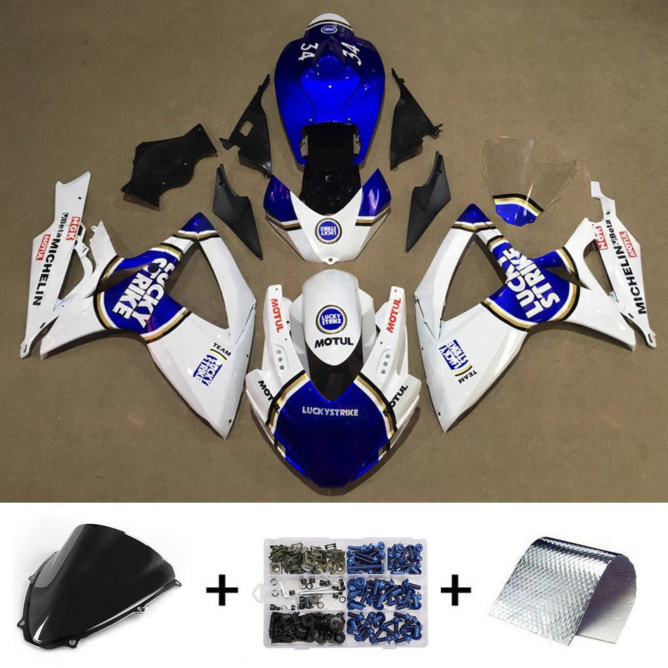 Verkleidungssatz aus ABS-Kunststoff für Suzuki GSXR 600/750 2006-2007 K6