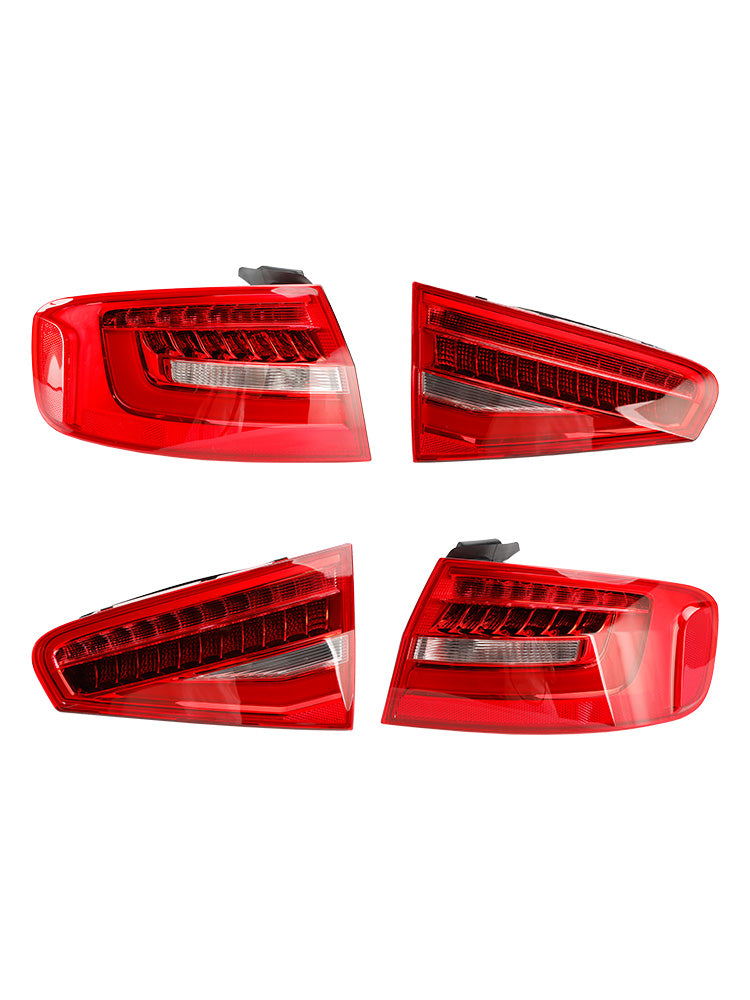 4 stücke Hinten Schwanz Licht Lampe 8K5945093AC 4AC 5AC 6AC Für Audi A4 B 8,5 PA 2013-2016