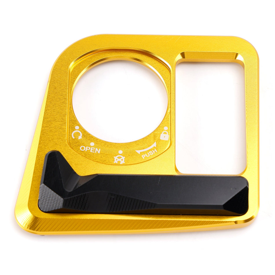 Zündschalterabdeckung aus Aluminium, Gold, für Honda PCX125 PCX160 2021-2024