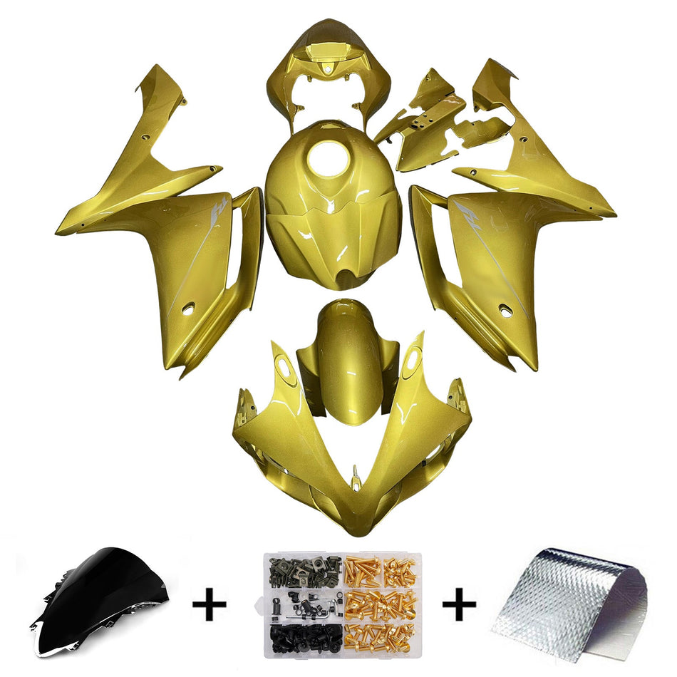 Injection Verkleidung Kit Karosserie Kunststoff ABS Für Yamaha YZFR1 YZF-R1 2007-2008