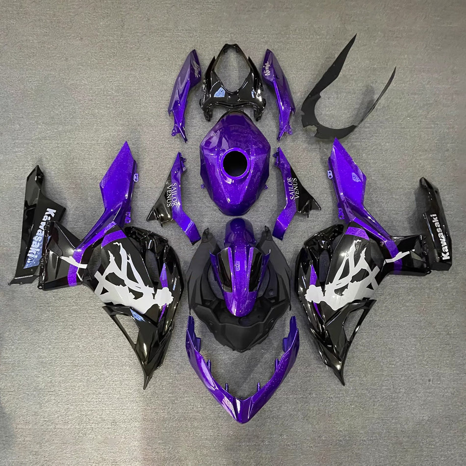 Verkleidungssatz aus ABS-Kunststoff, passend für Kawasaki EX400 Ninja400 2018-2024