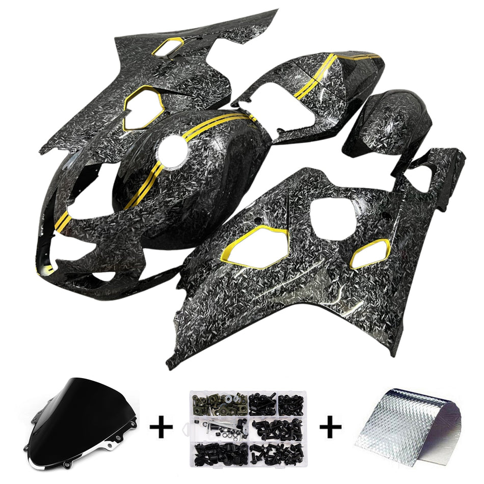 Injection Verkleidung Kit Karosserie Kunststoff ABS Für Suzuki GSXR 600/750 2004-2005 K4
