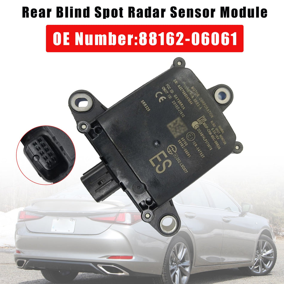 2019-2021 Für Lexus ES300h ES350 ES350 Totwinkel-Radarsensormodul hinten 88162-06061