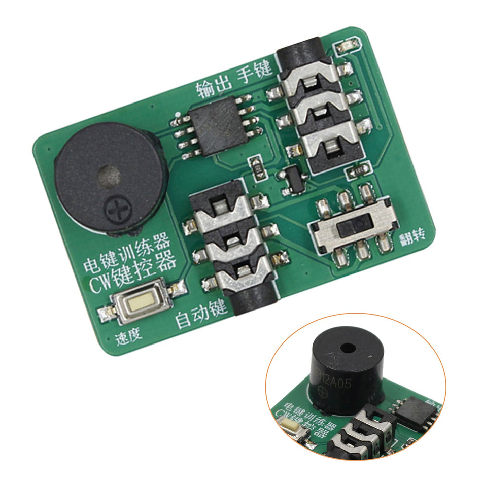 Hand Key Oscillator Trainer Automatischer Key Controller Passen Sie die Übertragungsgeschwindigkeit an
