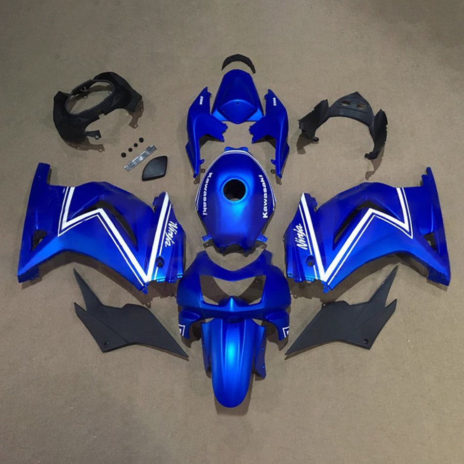 Verkleidungssatz aus ABS-Kunststoff, passend für Kawasaki EX250 Ninja250R 2008-2012