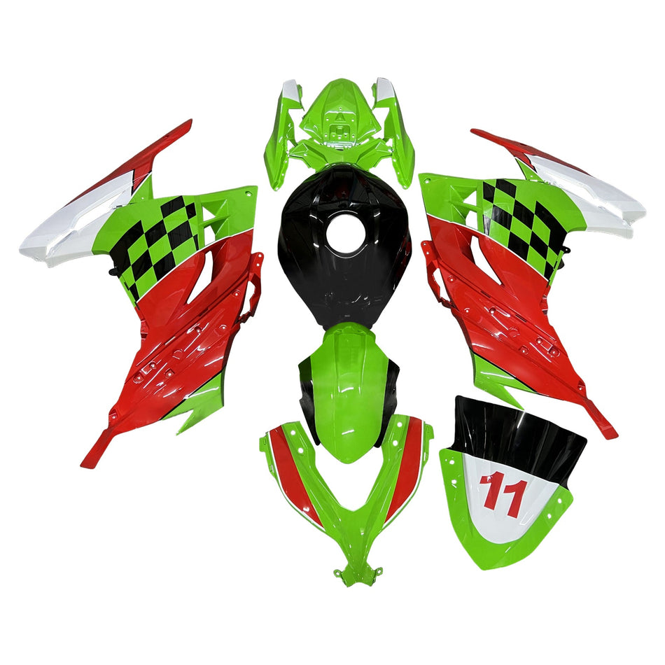 Injection Verkleidung Kit Karosserie Kunststoff ABS fit Für Kawasaki EX300 Ninja300 2013-2024