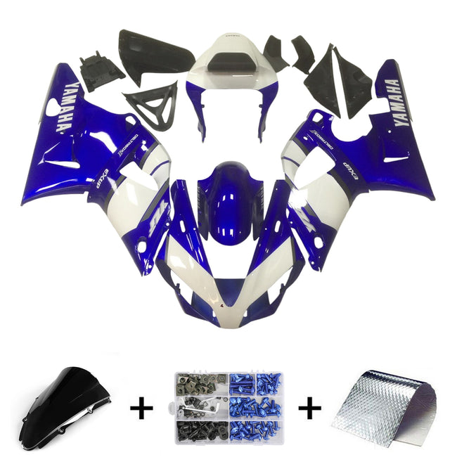 2000-2001 Yamaha YZF 1000 R1 Einspritzverkleidungssatz Karosserie Kunststoff ABS