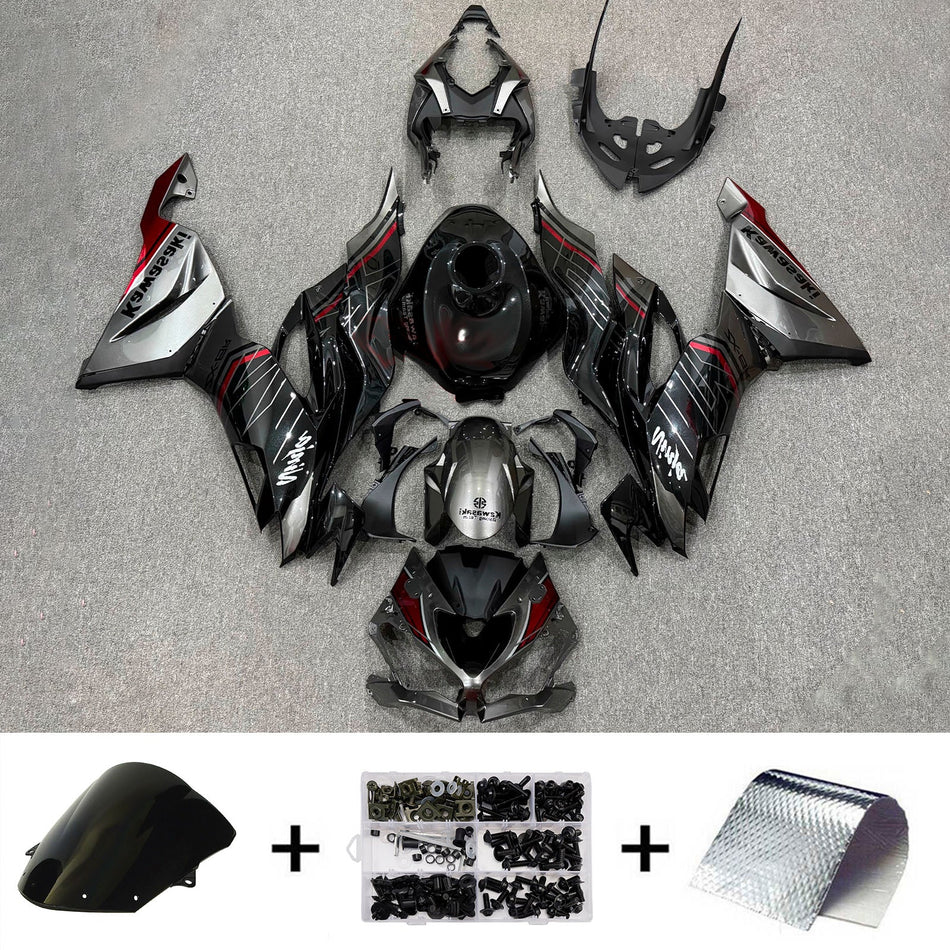 Verkleidungssatz aus ABS-Kunststoff, passend für Kawasaki ZX6R 2019-2023