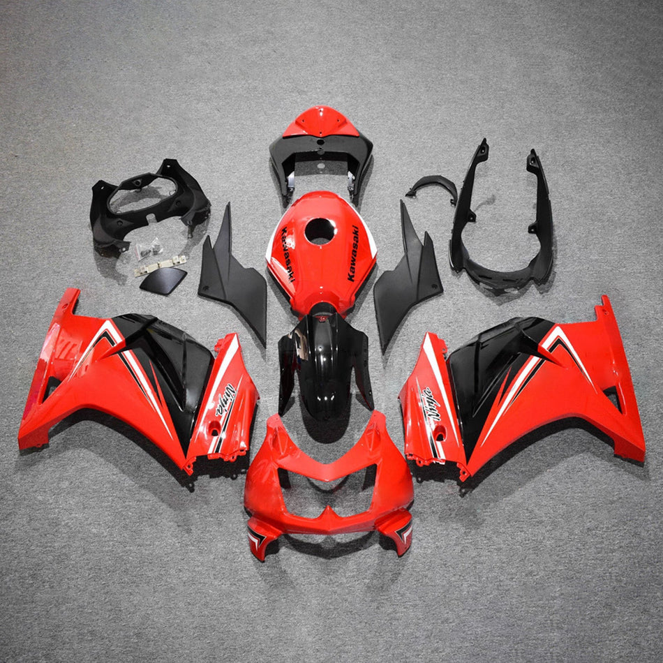Verkleidungssatz aus ABS-Kunststoff, passend für Kawasaki EX250 Ninja250R 2008-2012