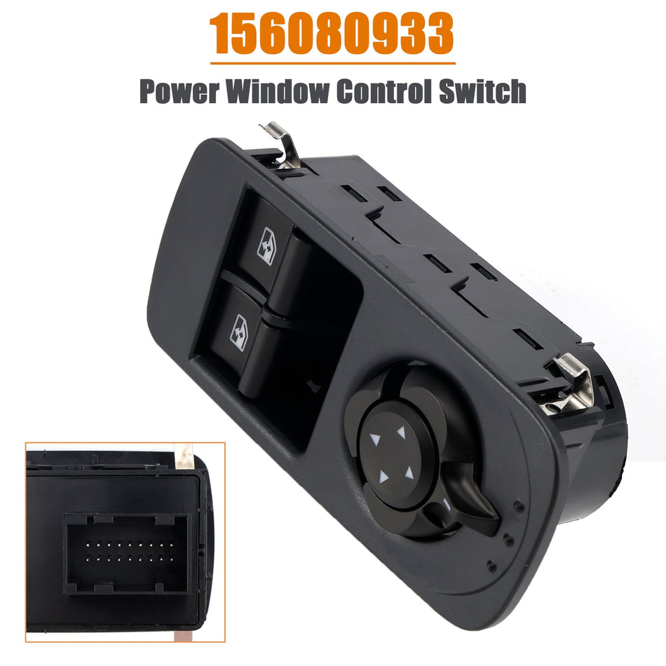 2008–2018 Alfa Romeo Mito 955 Fensterheber-Steuerschalter 156080933